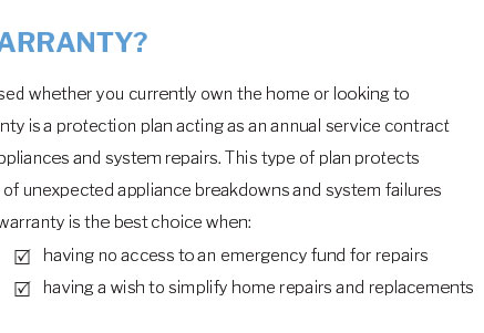 complete protection home warranty